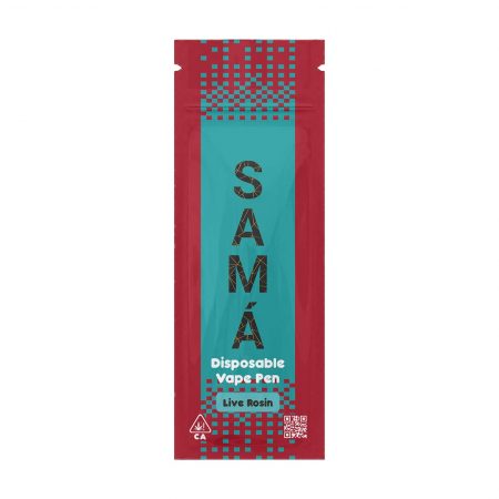 Samá | Live Rosin | 1G Disposable Vape Pen | Cereal Milk (Hybrid)